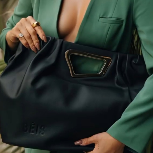 Bèis Cactus Leather Tote: So new I haven't opened its original packing! - Picture 3 of 4